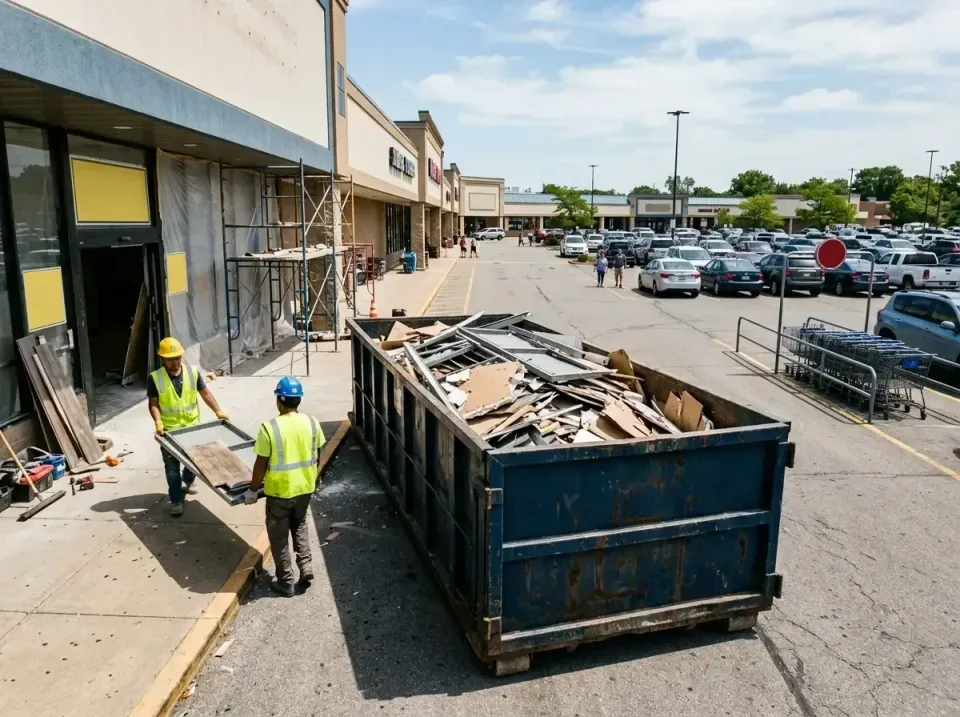 retail-store-renovation-debris-003 — frequently asked questions, Roll-off Dumpster Rentals in Ridgeway, AK